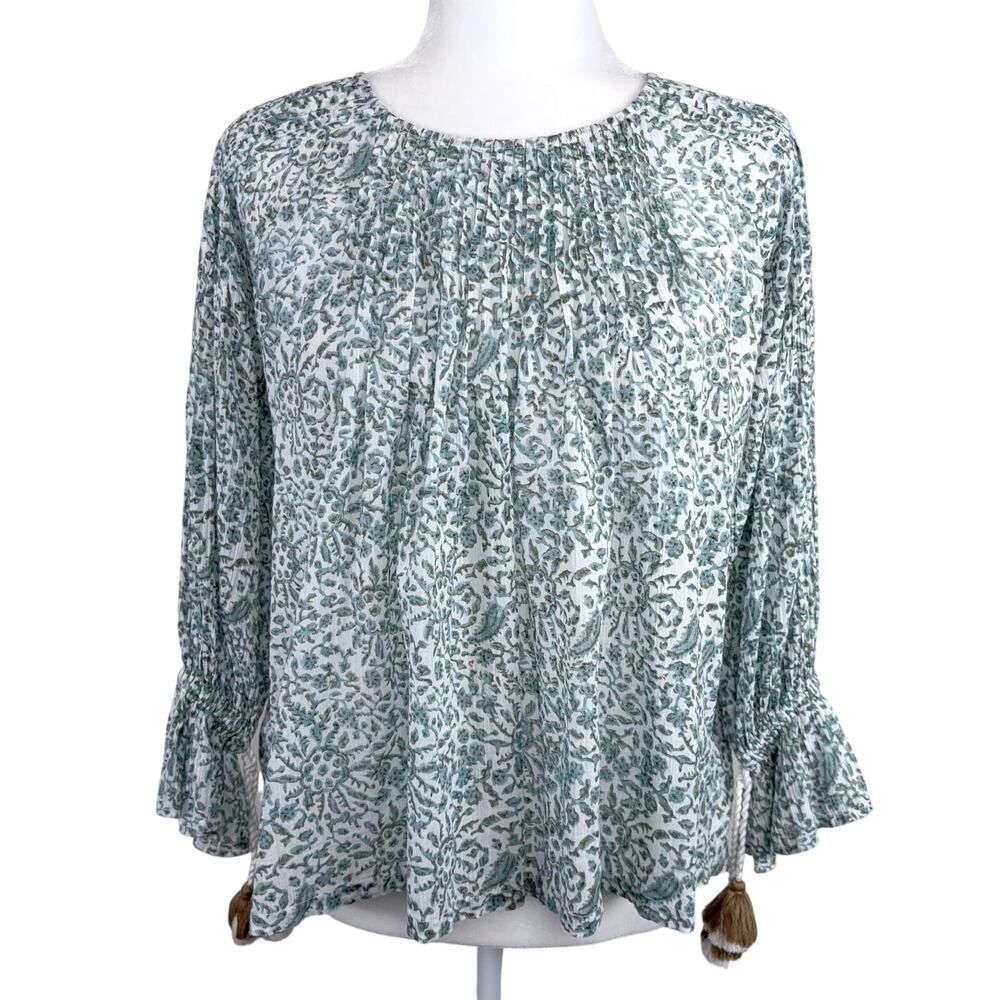 Roller Rabbit My Jamuna Top In Mint Size XS